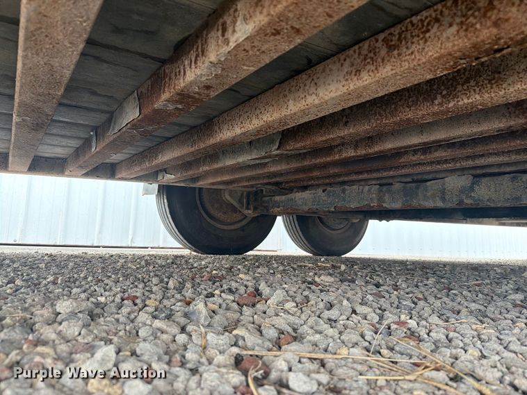 image for item DY3435 2001 Shop built tilt deck equipment trailer