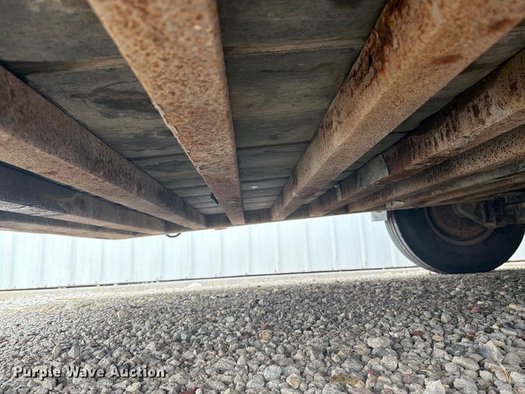 image for item DY3435 2001 Shop built tilt deck equipment trailer