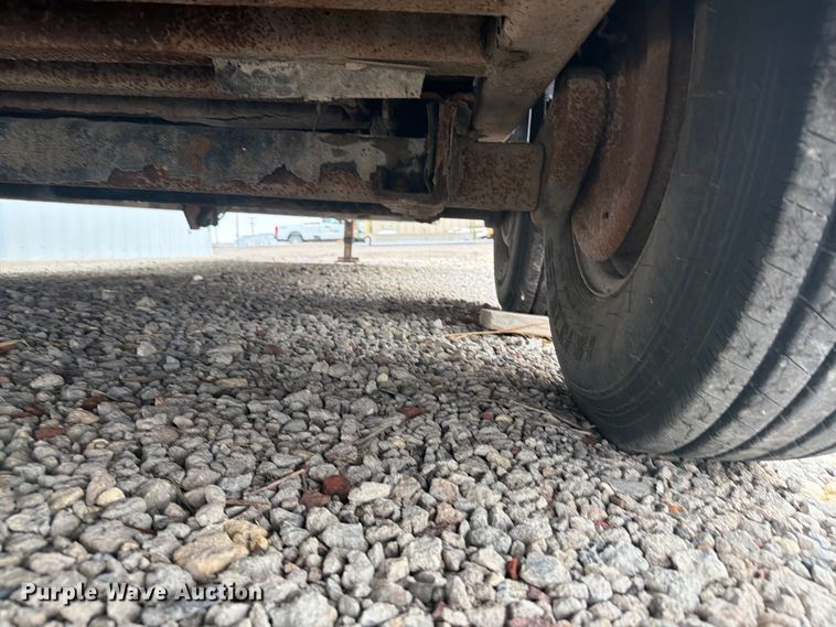 image for item DY3435 2001 Shop built tilt deck equipment trailer