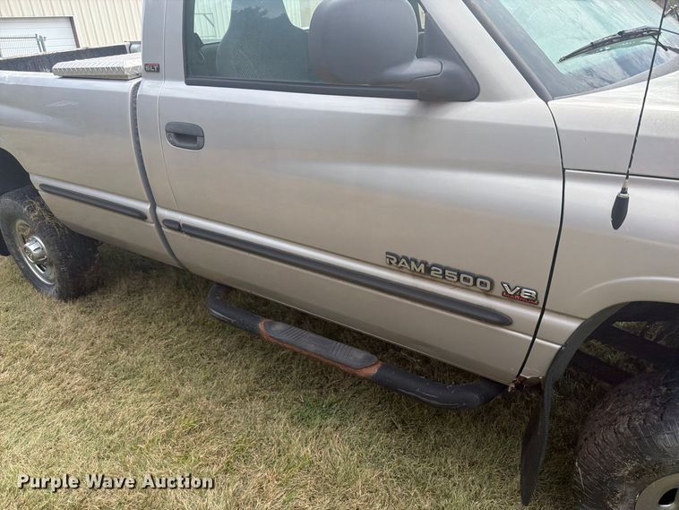 image for item DY3457 1999 Dodge Ram 2500 pickup truck