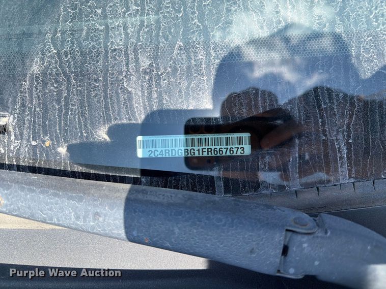 image for item DZ4736 2015 Dodge Grand Caravan van