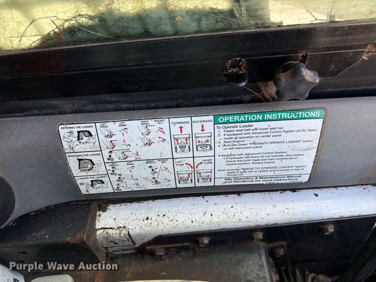 image for item DZ4749 2009 Bobcat T320 tracked skid steer loader