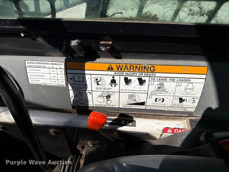 image for item DZ4749 2009 Bobcat T320 tracked skid steer loader