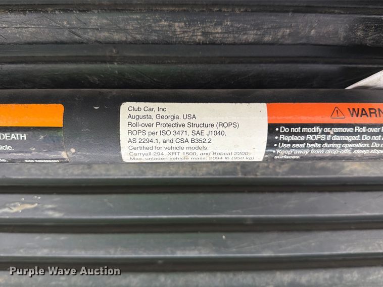image for item DZ4762 2006 Bobcat 2200D utility vehicle