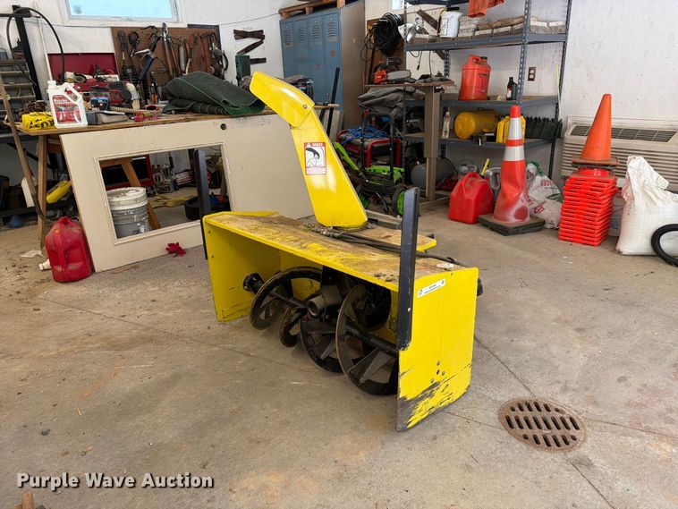 John Deere snow blower