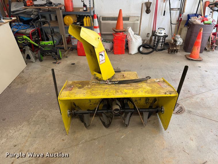 image for item DZ4768 John Deere snow blower