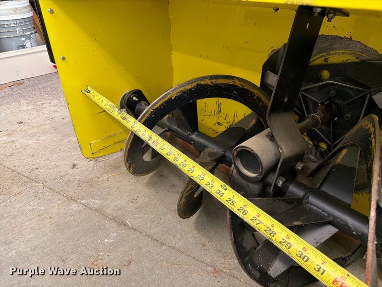 image for item DZ4768 John Deere snow blower