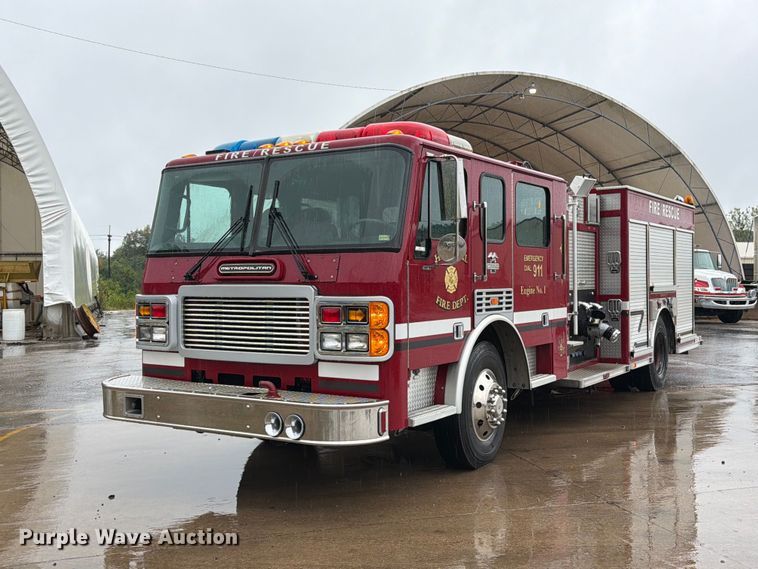image for item DZ4774 2000 Freightliner American Lafrance pumper fire truck