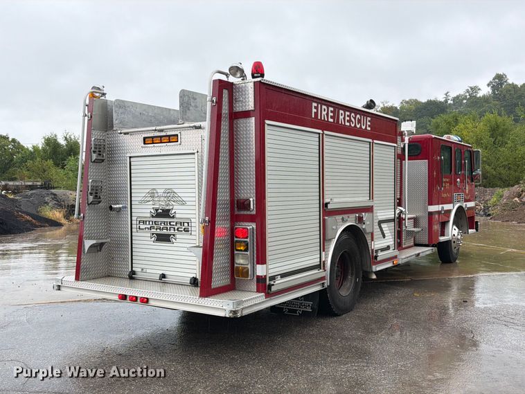 image for item DZ4774 2000 Freightliner American Lafrance pumper fire truck