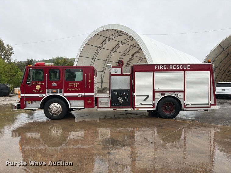 image for item DZ4774 2000 Freightliner American Lafrance pumper fire truck