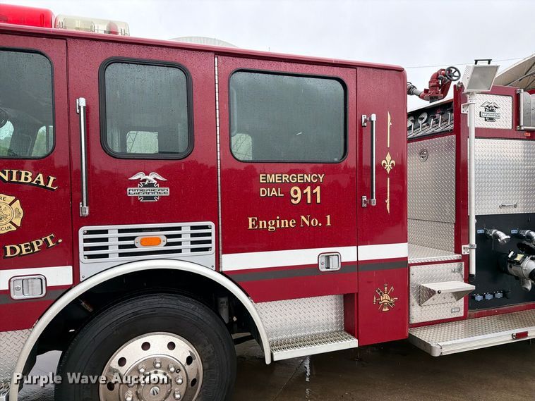 image for item DZ4774 2000 Freightliner American Lafrance pumper fire truck