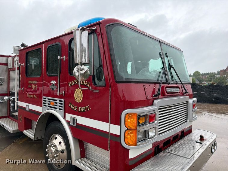image for item DZ4774 2000 Freightliner American Lafrance pumper fire truck