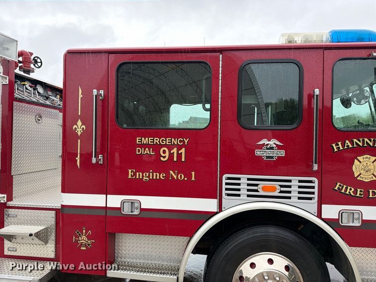 image for item DZ4774 2000 Freightliner American Lafrance pumper fire truck