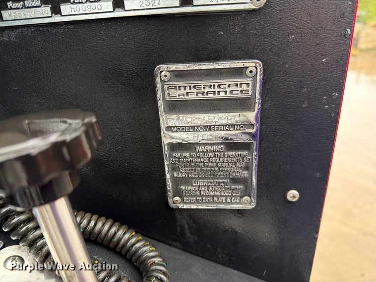 image for item DZ4774 2000 Freightliner American Lafrance pumper fire truck