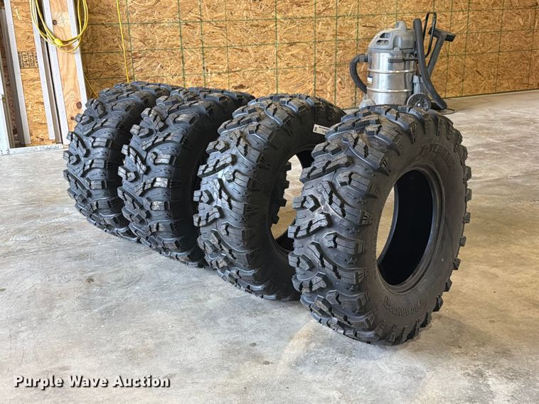 (4) Pro Armor X-Terrain tires