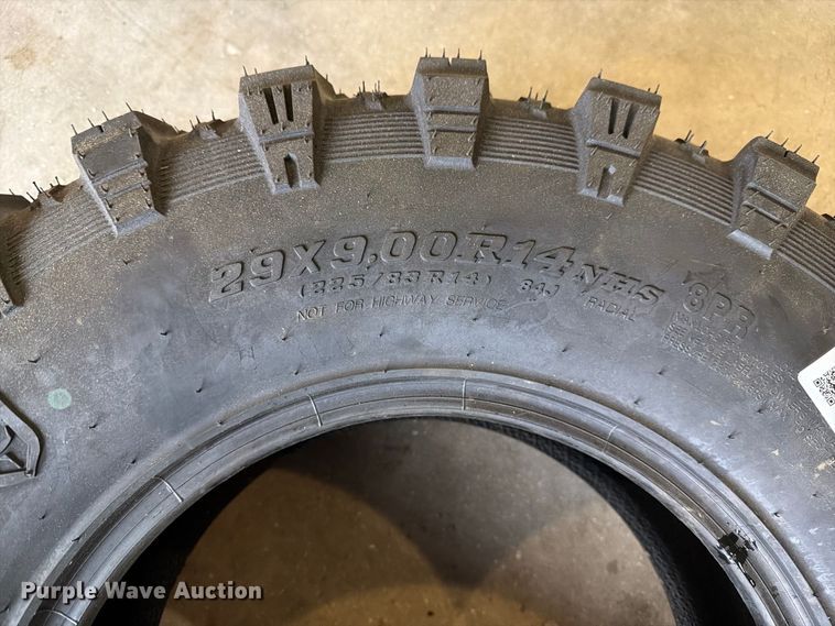 image for item DZ4775 (4) Pro Armor X-Terrain tires
