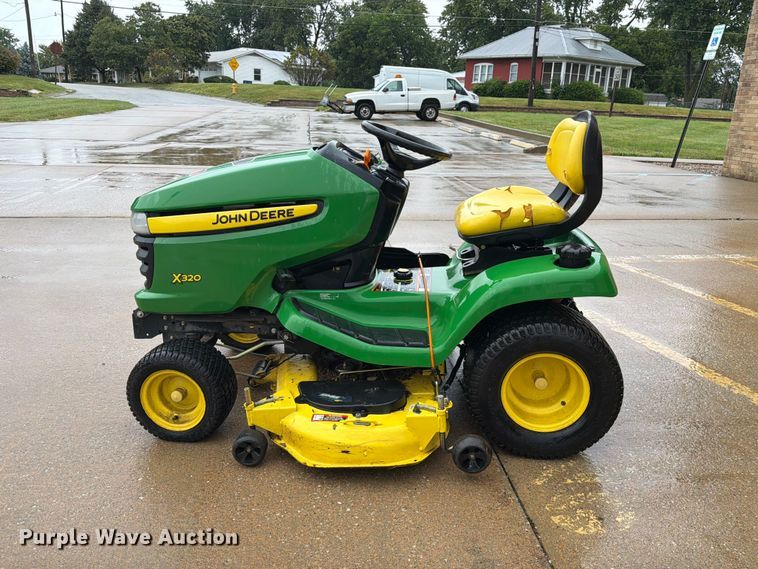 image for item DZ4780 2010 John Deere X320 lawn mower