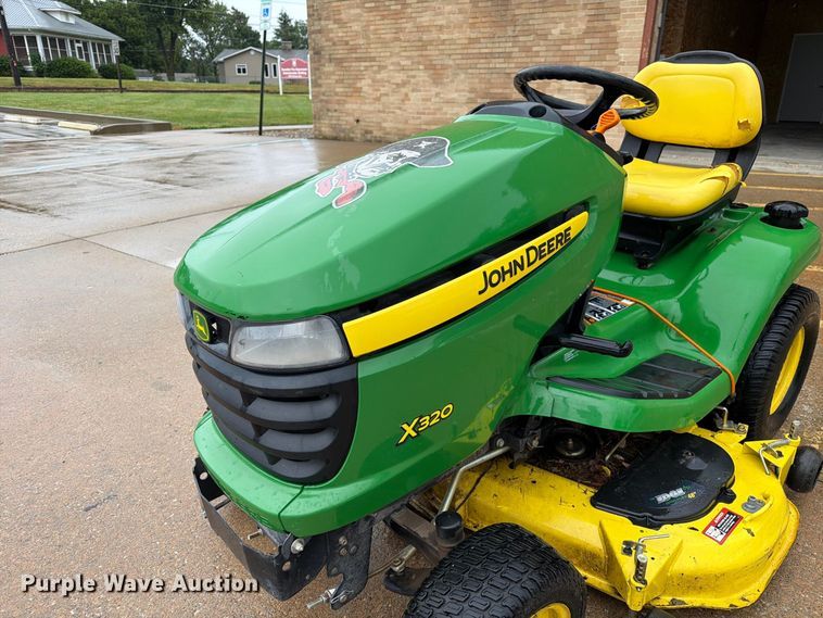 image for item DZ4780 2010 John Deere X320 lawn mower