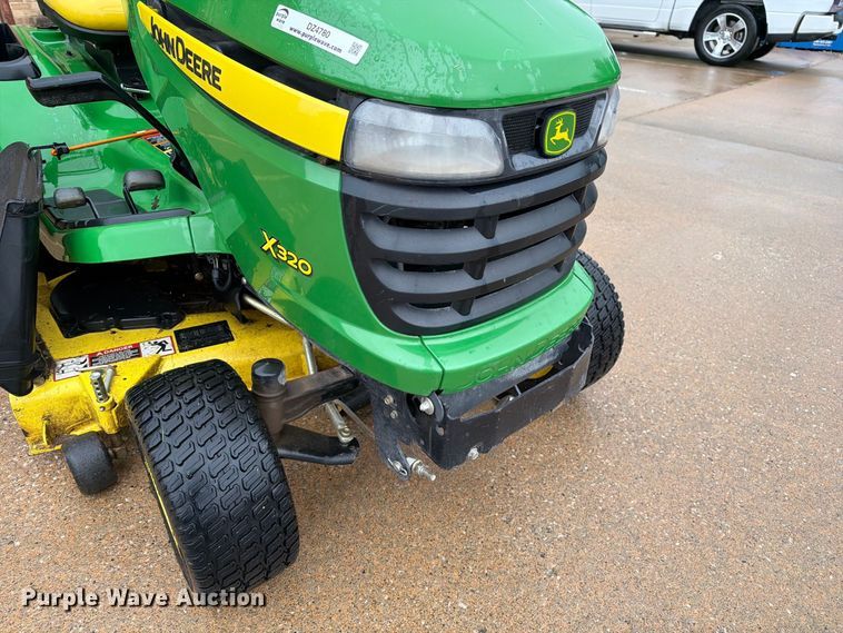 image for item DZ4780 2010 John Deere X320 lawn mower