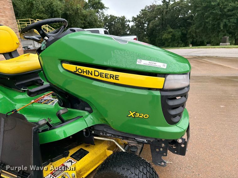 image for item DZ4780 2010 John Deere X320 lawn mower