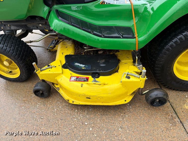 image for item DZ4780 2010 John Deere X320 lawn mower