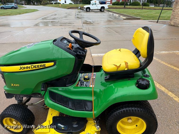 image for item DZ4780 2010 John Deere X320 lawn mower