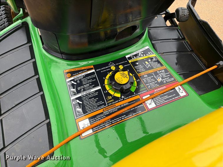 image for item DZ4780 2010 John Deere X320 lawn mower
