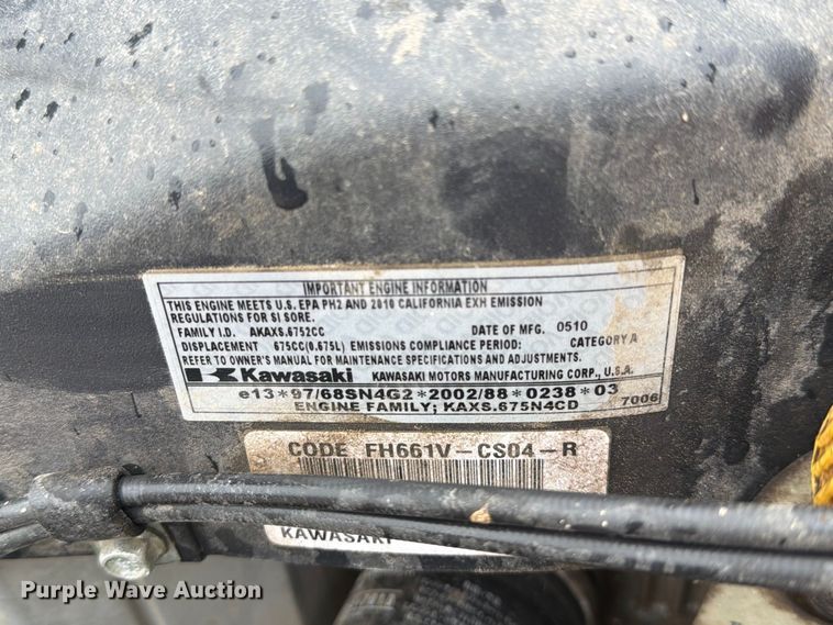 image for item DZ4780 2010 John Deere X320 lawn mower