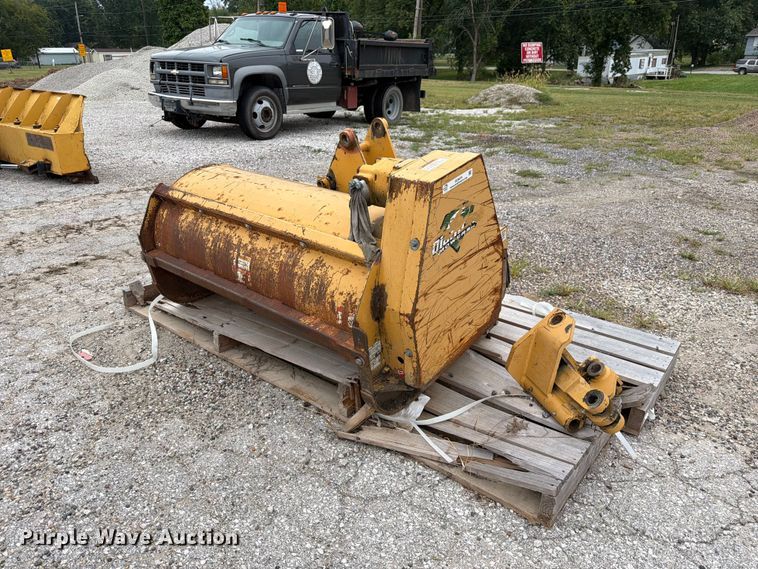 Diamond Mowers side boom flail mower