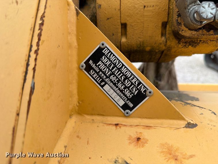 image for item DZ4875 Diamond Mowers side boom flail mower