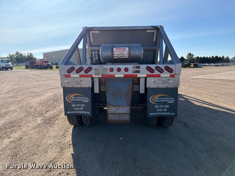 image for item EA0511 2014 Precisons bottom dump pup trailer  