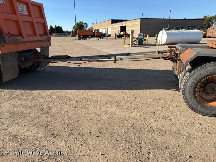 image for item EA0511 2014 Precisons bottom dump pup trailer  