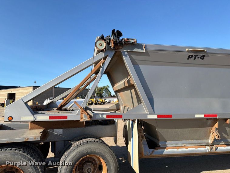 image for item EA0511 2014 Precisons bottom dump pup trailer  