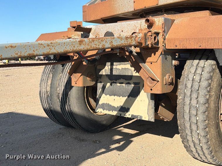 image for item EA0511 2014 Precisons bottom dump pup trailer  