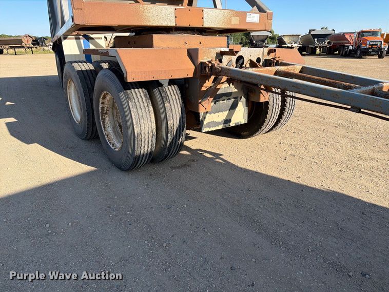 image for item EA0511 2014 Precisons bottom dump pup trailer  