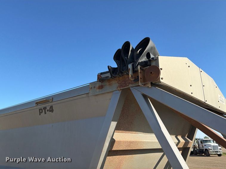 image for item EA0511 2014 Precisons bottom dump pup trailer  