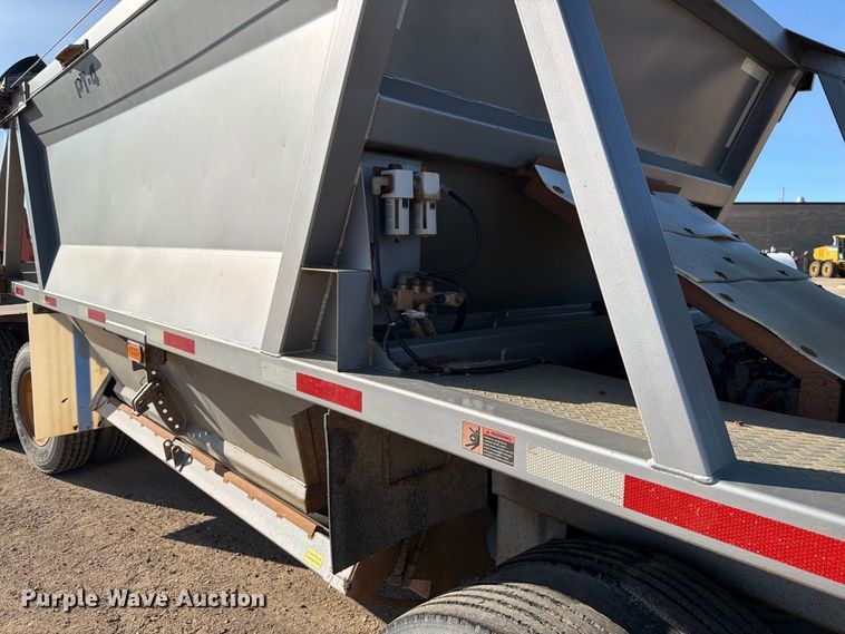 image for item EA0511 2014 Precisons bottom dump pup trailer  