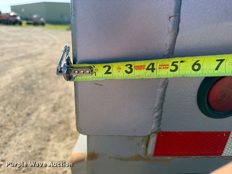 image for item EA0511 2014 Precisons bottom dump pup trailer  