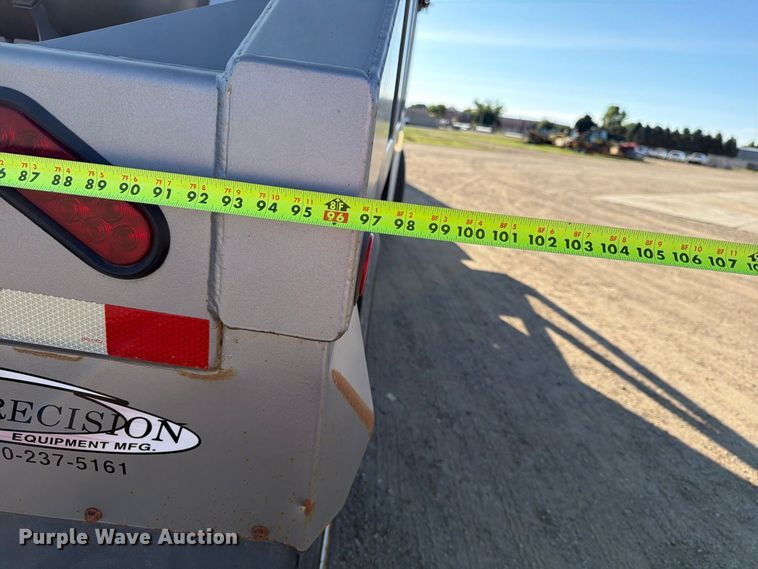 image for item EA0511 2014 Precisons bottom dump pup trailer  