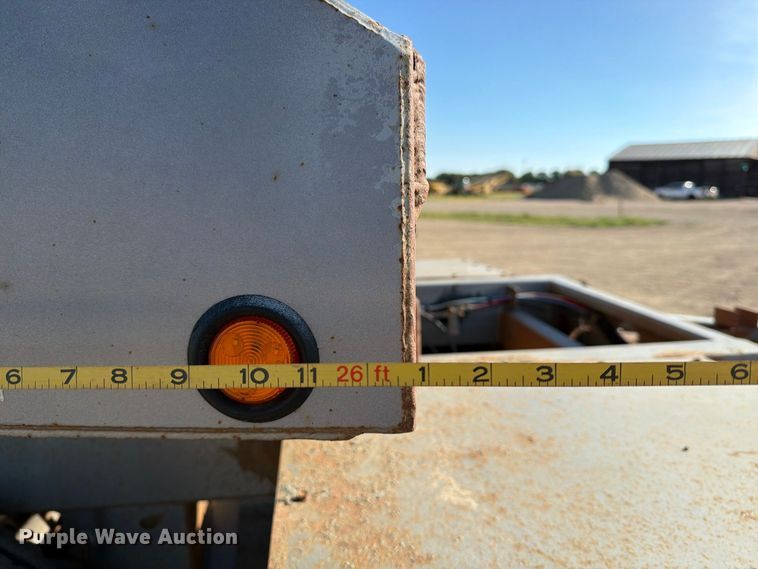 image for item EA0511 2014 Precisons bottom dump pup trailer  