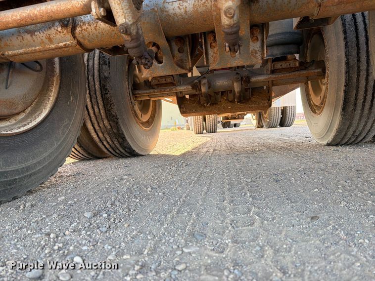 image for item EA0511 2014 Precisons bottom dump pup trailer  