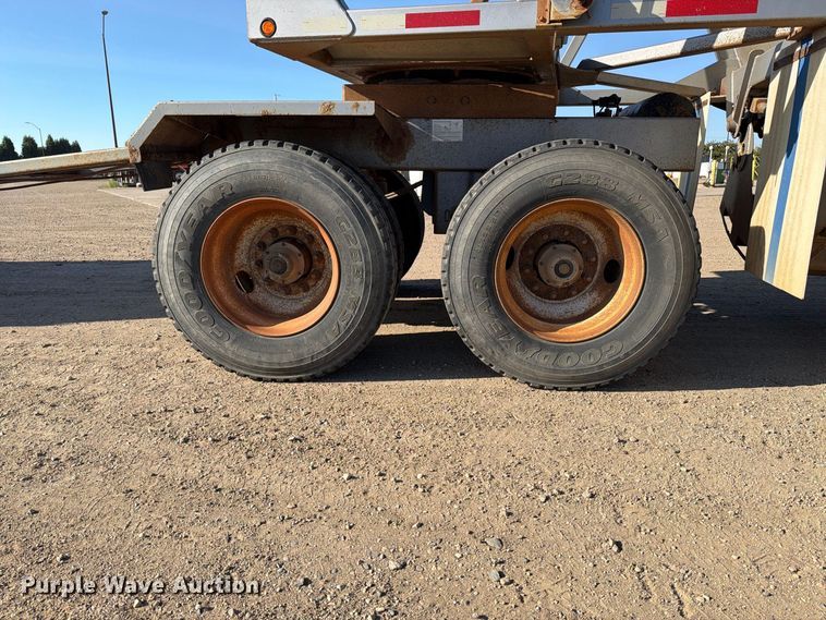 image for item EA0511 2014 Precisons bottom dump pup trailer  