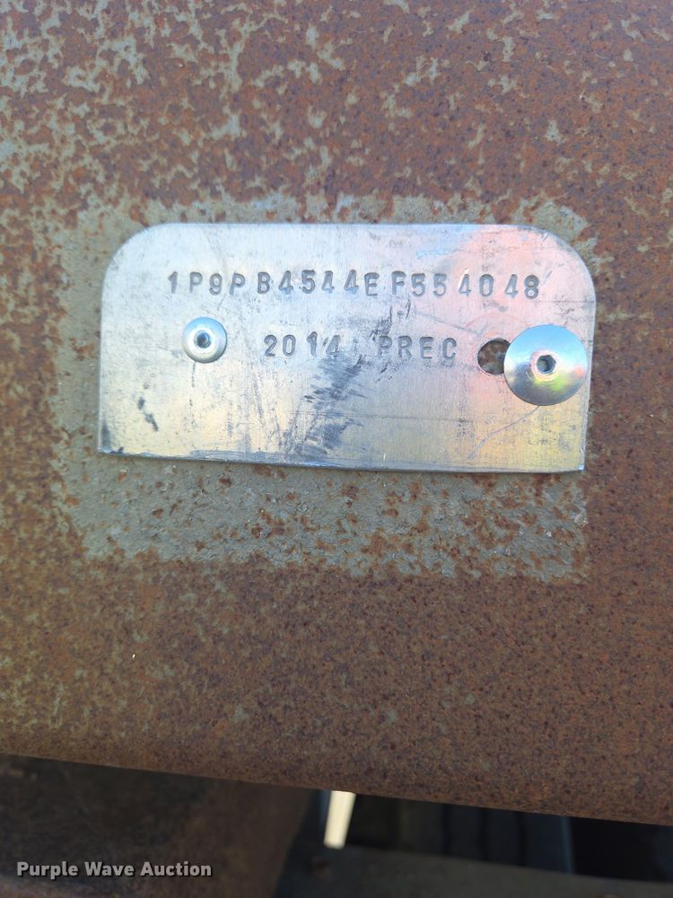 image for item EA0511 2014 Precisons bottom dump pup trailer  