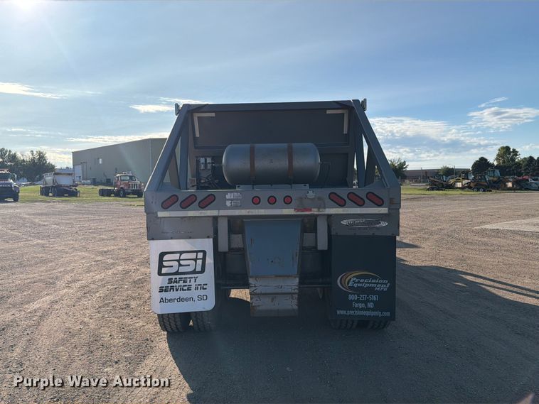 image for item EA0512 2014 Precisons bottom dump pup trailer  