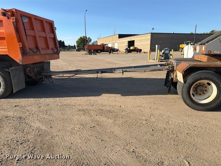 image for item EA0512 2014 Precisons bottom dump pup trailer  