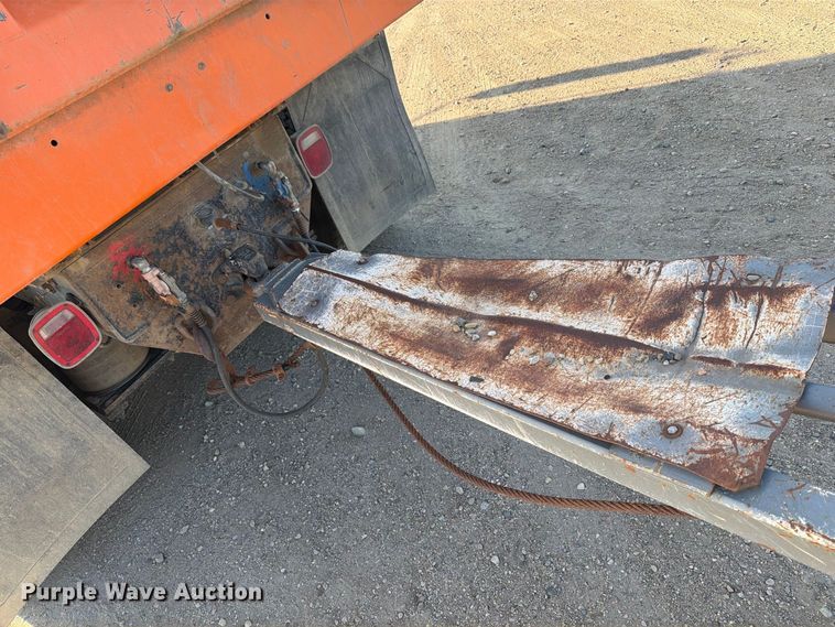 image for item EA0512 2014 Precisons bottom dump pup trailer  