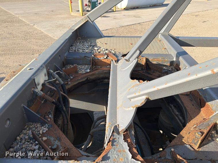 image for item EA0512 2014 Precisons bottom dump pup trailer  