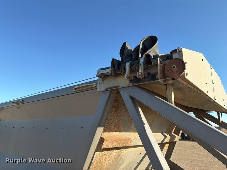 image for item EA0512 2014 Precisons bottom dump pup trailer  