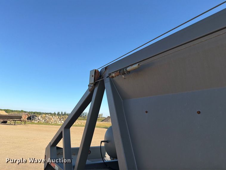 image for item EA0512 2014 Precisons bottom dump pup trailer  
