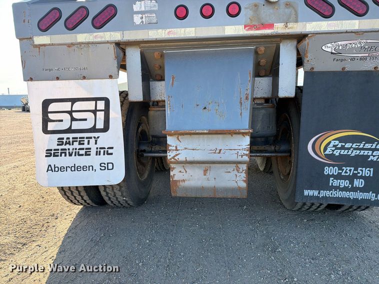 image for item EA0512 2014 Precisons bottom dump pup trailer  